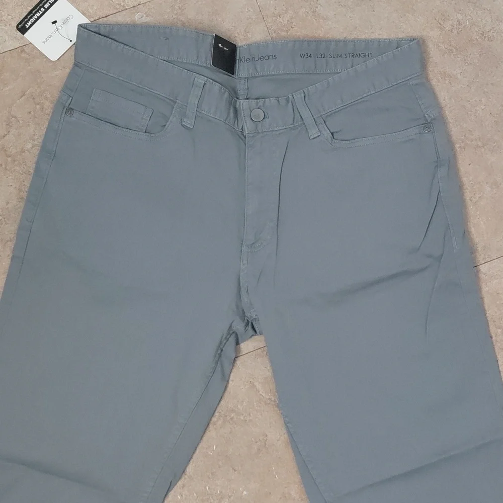 Calvin Klein Jeans Gray Pants